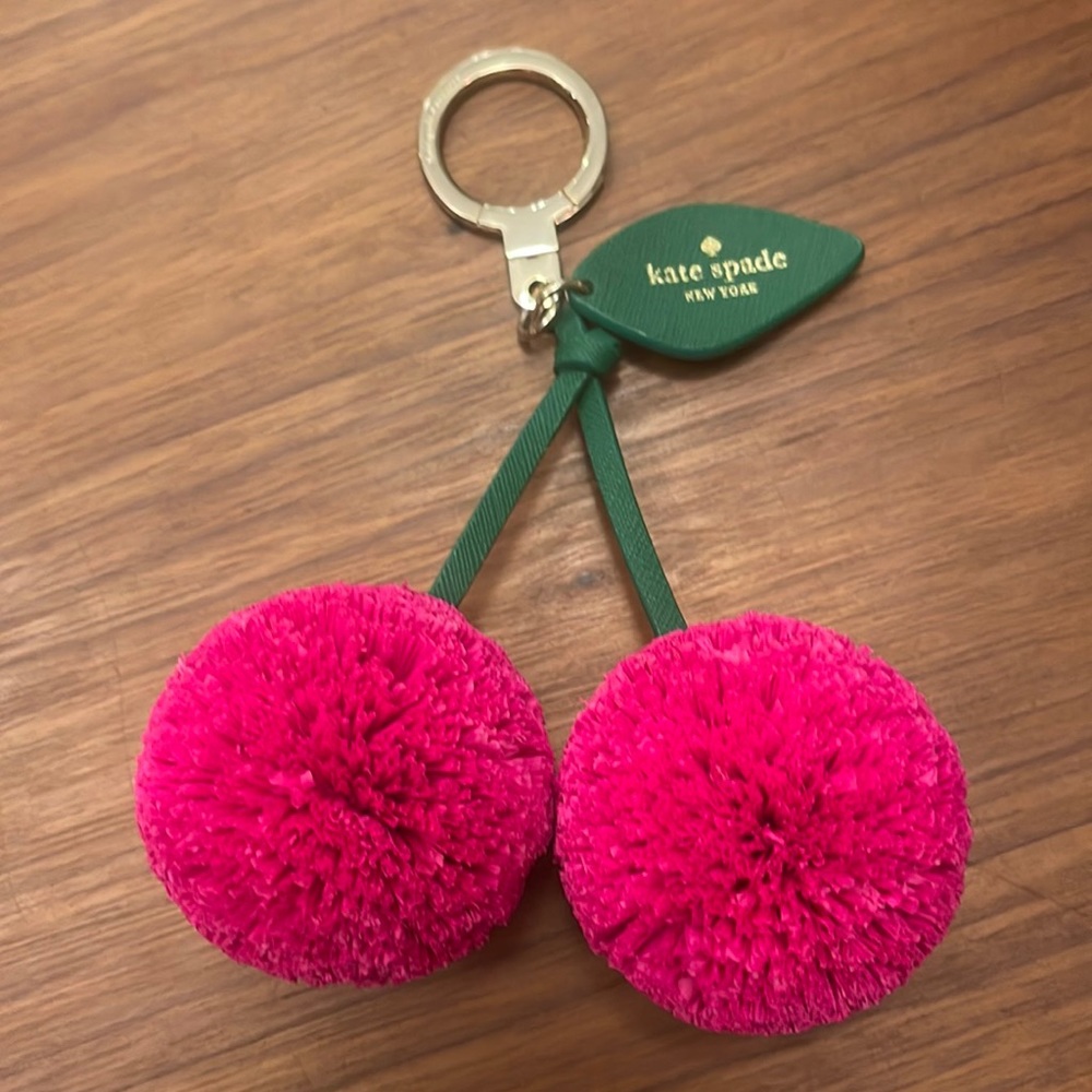 Kate Spade Cherry Keychain